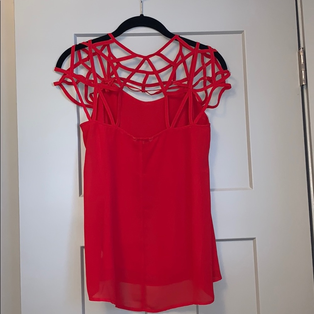 Red Blouse - Picture 2 of 2